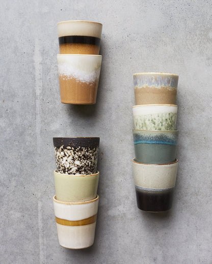 HKliving 70`s ceramics coffee mug jupiter - kleinstadtleben concept store
