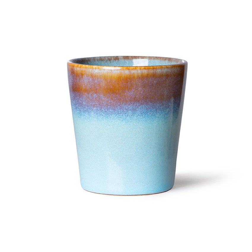 HKliving 70`s ceramics coffee mug lagune - kleinstadtleben concept store