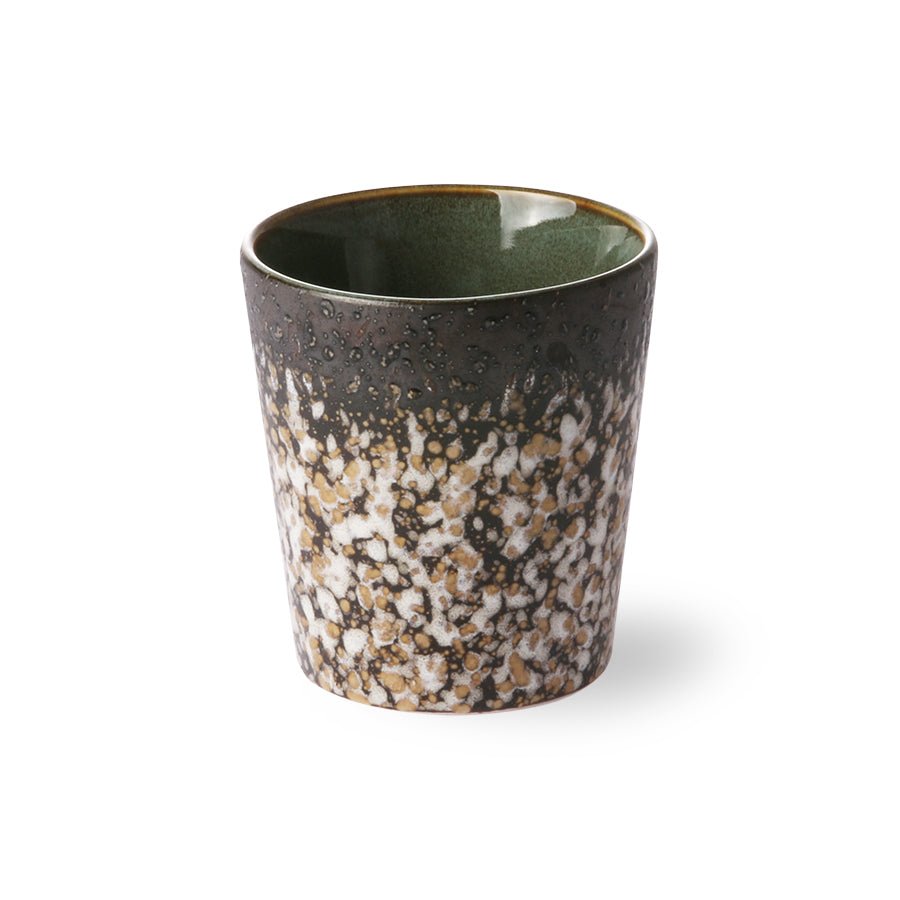 HKliving 70`s ceramics coffee mug mud - kleinstadtleben concept store