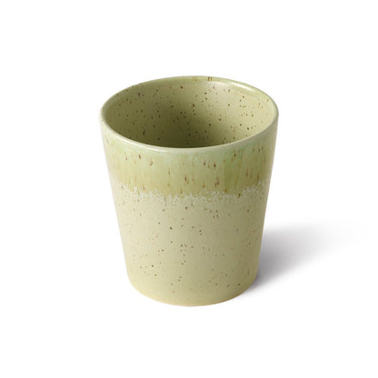 HKliving 70`s ceramics coffee mug pistachio - kleinstadtleben concept store