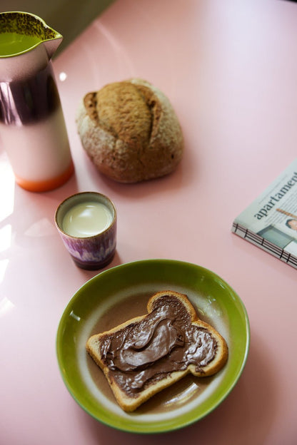 HKliving 70`s ceramics coffee Yeti, Purple rain - kleinstadtleben concept store