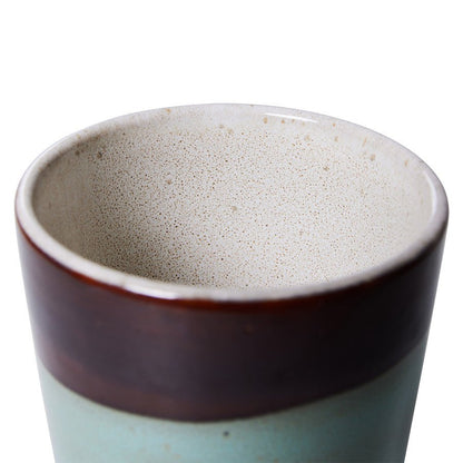HKliving 70`s ceramics latte mug Patina - kleinstadtleben concept store