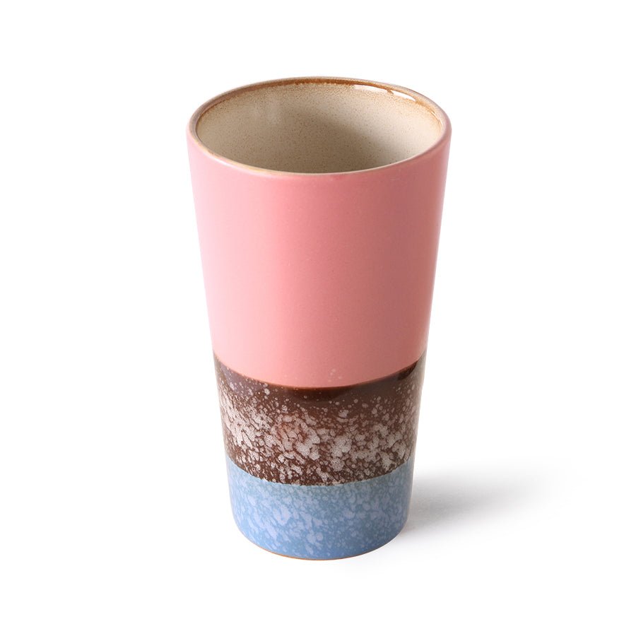 HKliving 70`s ceramics latte mug reef - kleinstadtleben concept store