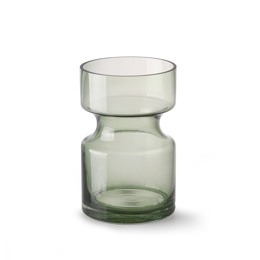 HKliving Vase green glas - kleinstadtleben concept store