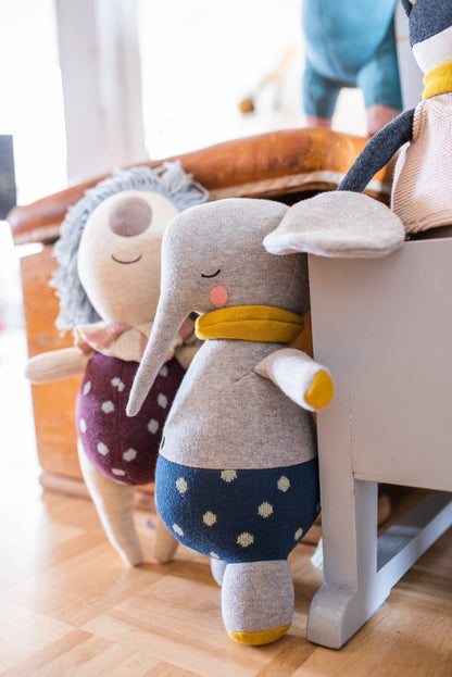 Kuscheltier Elefant 'Tonie' - kleinstadtleben concept store