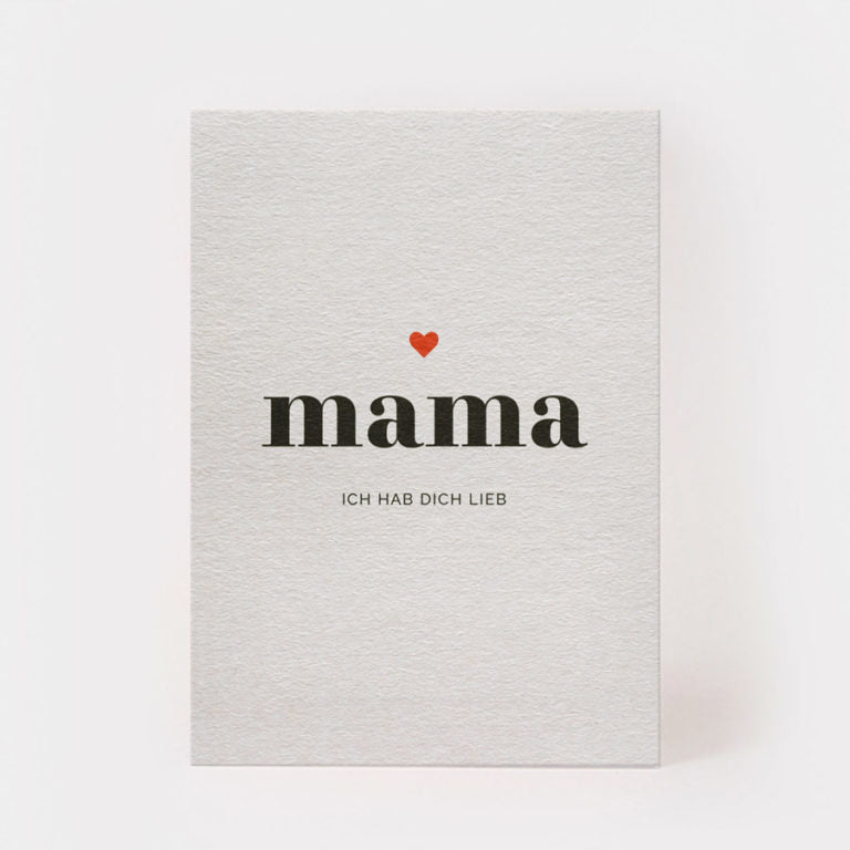 MAMA Postkarte - kleinstadtleben concept store
