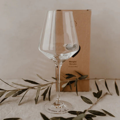 Weinglas | Das Leben ist schön 490 ml - kleinstadtleben concept store